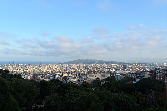 Blick vom Park Guell