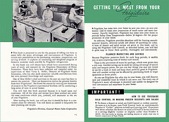 Your Frigidaire Recipes (3), 1938-40