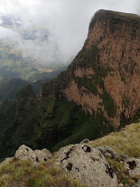 Simien Mountain escarpment