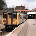 Class 455 at Weybridge - 25 April 1986