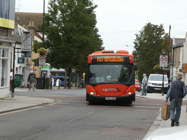 Mulleys Motorways YN54 AHD in Bury St. Edmunds - 28 Sep 2023 (P1160661) Mulleys Motorways YN54 AHD in Bury St. Edmunds - 28 Sep 2023 (P1160661)