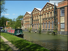 Thames moorings at Osney