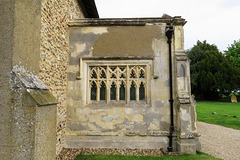 little canfield church, essex, c19 porch