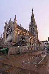 st mary's church, lichfield, staffs