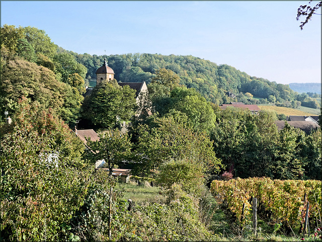 Montigny-les-Arsures (39) 19 octobre 2018.