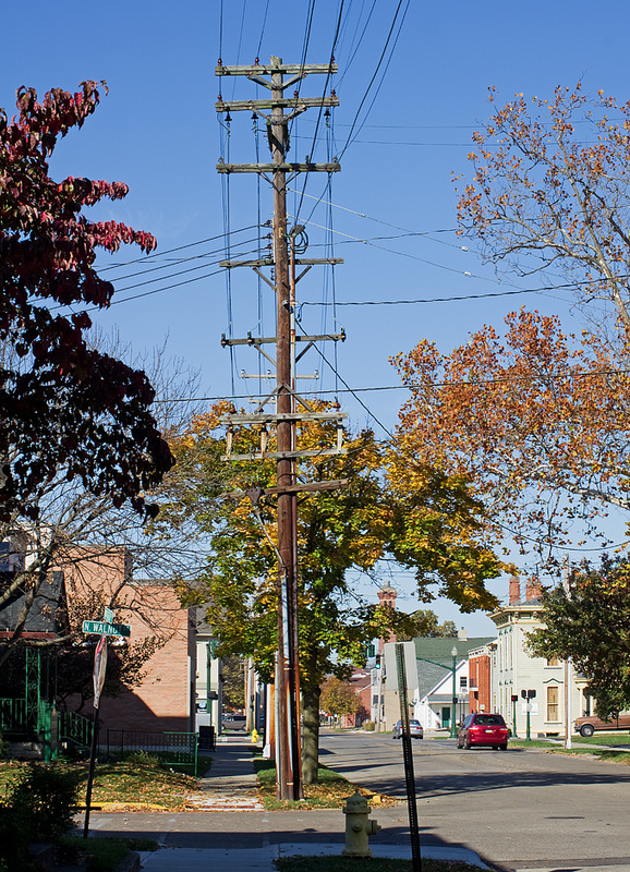 Old Riser Pole in Troy, Ohio