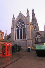 st mary's church, lichfield, staffs