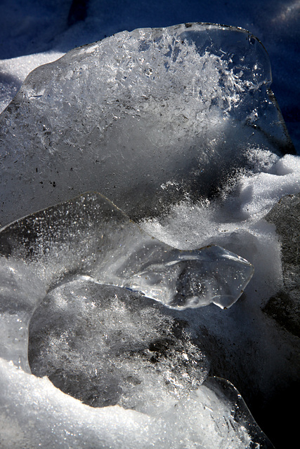 quand la glace brille