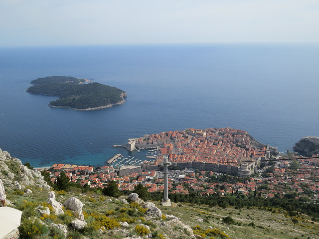 Belvédère sur Dubrovnik.