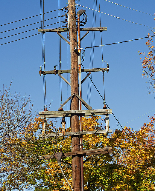 Old Riser Pole in Troy, Ohio