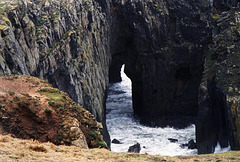 From the Pembrokeshire Coast Path (Feb 1995 scan)