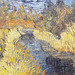 Detail of The Little Stream by Van Gogh in the Metropolitan Museum of Art, July 2023