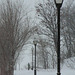 quand la neige floute les promeneurs