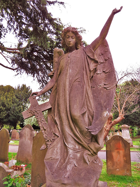 kensington hanwell cemetery, ealing, london