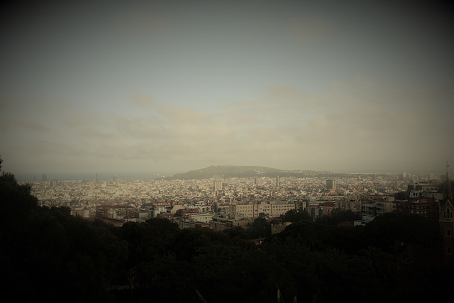 Blick vom Park Guell