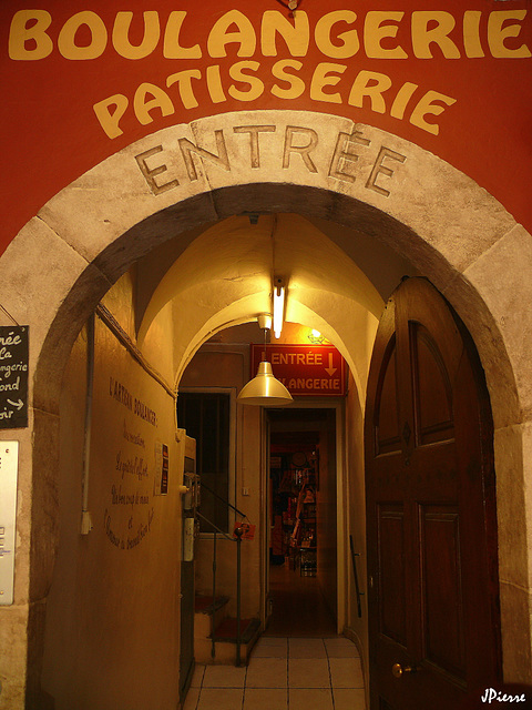 Entrée de Boulangerie non conventionnelle