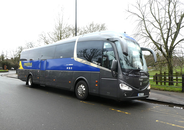 Prospect Coaches (Megabus contractor) 151 (PR19 STU) in Cambridge - 9 Feb 2024 (P1170357)