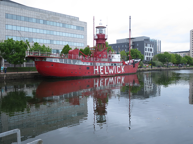 Helwick Lightship departure