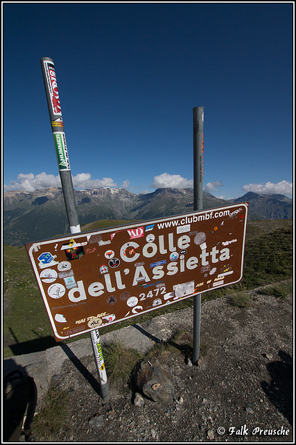 Auf dem Colle dell'Asietta