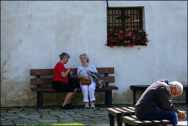 "Lieber Gott, lass sie aufhören zu quasseln!":-)