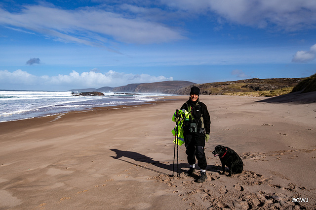 Sandwood Bay in the far North-West of Scotland