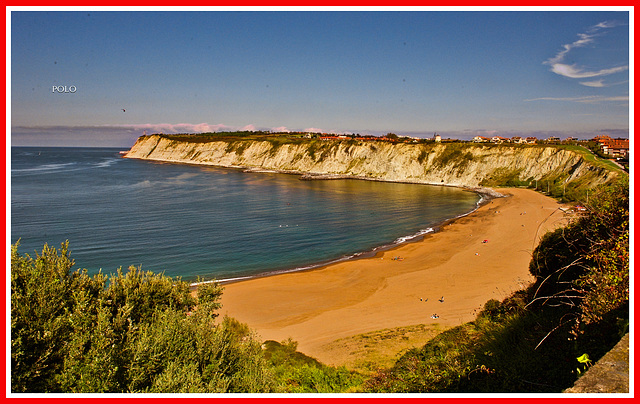 Playa de Arrigunaga y Punta Galea