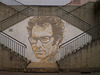 Portrait of José Afonso, by Vhils.