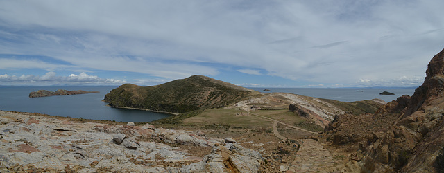 Bolivia, Titicaca Lake, Northen Site of the Island of the Sun