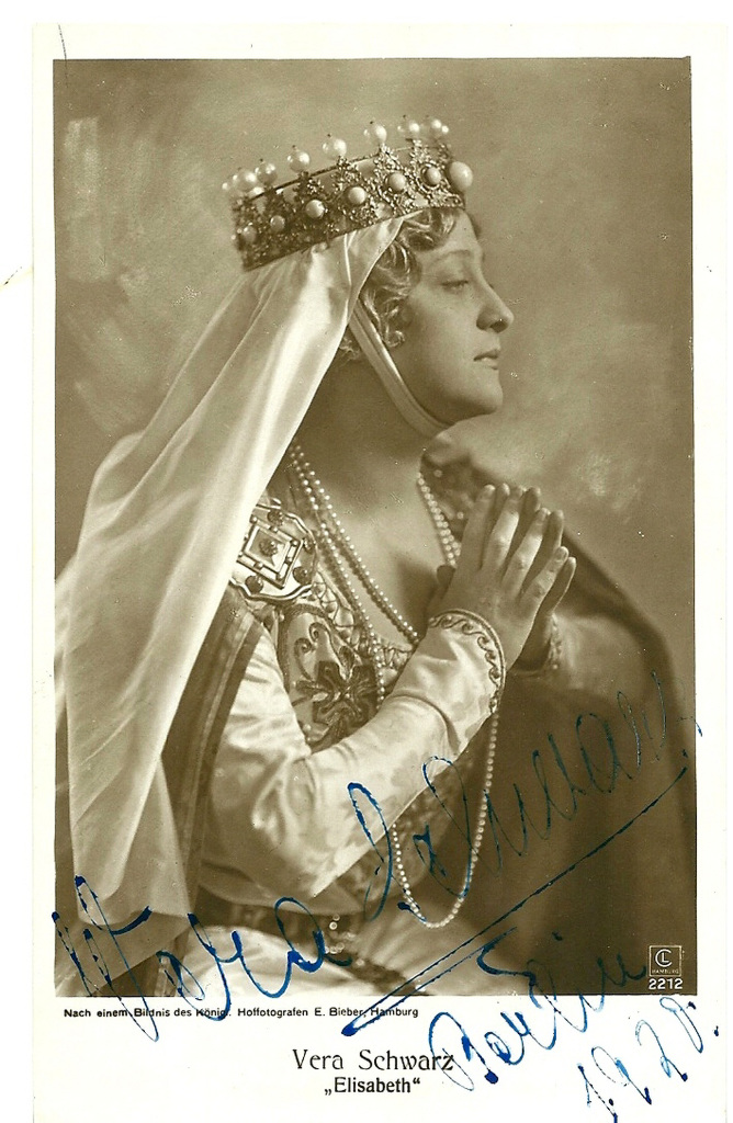 Vera Schwarz  AUTOGRAPH