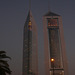 Emirates Towers At Dusk