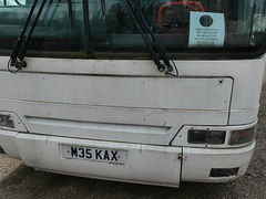 M35 KAX parked in Icklingham - 14 Apr 2022 (P1110325)