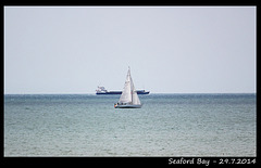 Sail & power - Seaford Bay - 29.7.2014