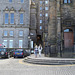 Narrow Alley to Milne Court, in the Old Town, Edinburgh