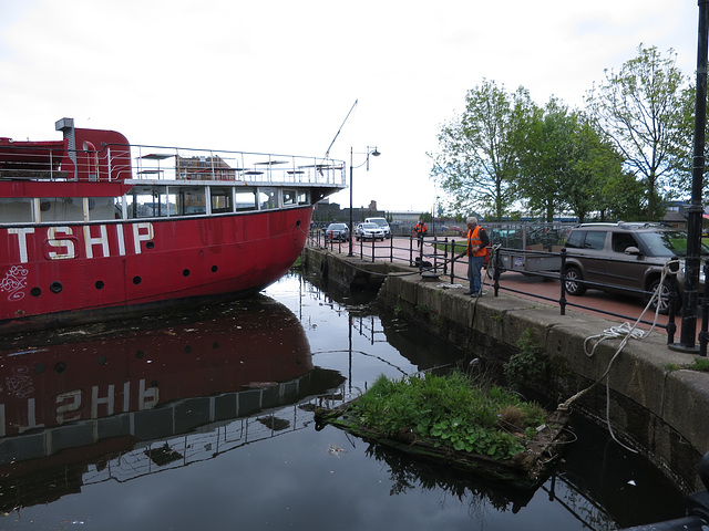 Helwick Lightship departure