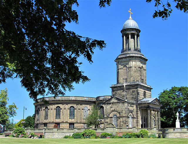 St.Chad's church, Shrewsbury - Charles Darwin was baptised here in 1809