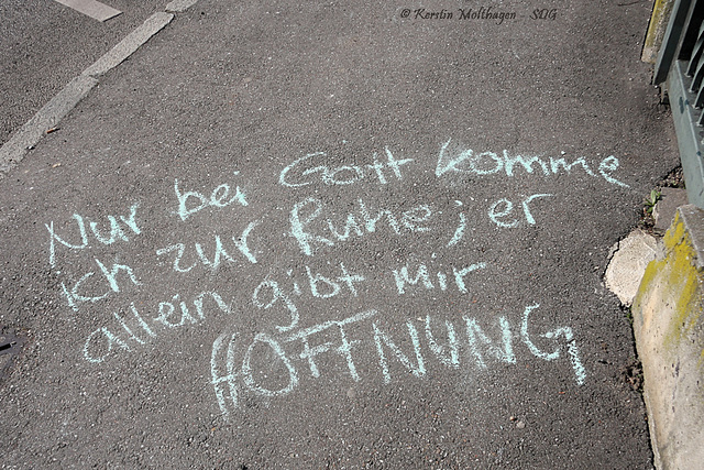 Gott auf der Straße