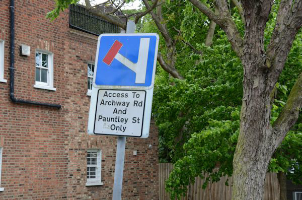 Access to Archway Rd and Pauntley St only
