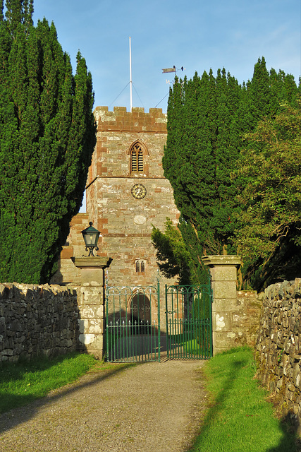 dacre church, cumbria