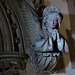 little canfield church, essex, c19 priest's doorway in the south chancel wall, c.1856-8 by c.h.cooke , carved by jacquet of vauxhall bridge road