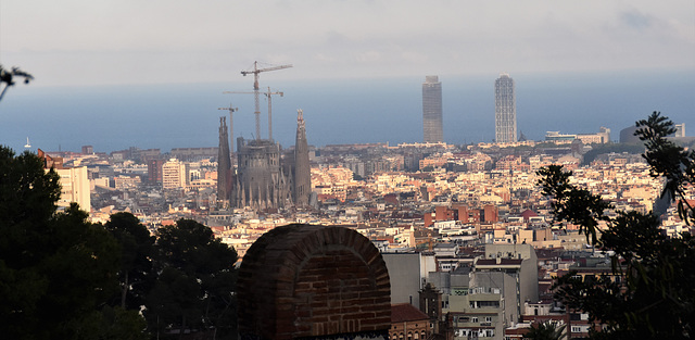 Blick vom Park Guell