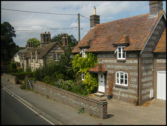 flint striped houses