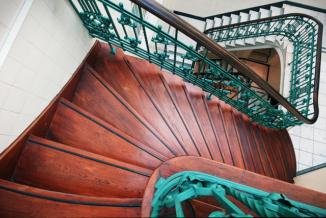 Treppen im Hirschfeldhaus