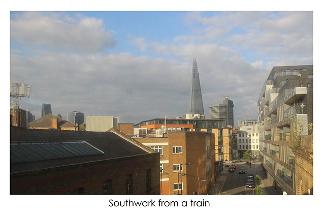 Southwark from a train - London - 26.5.2015 04