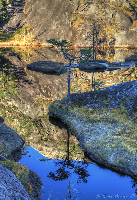 Mountain reflection