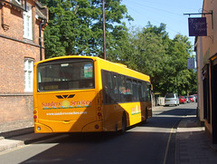 DSCF3064 Sanders Coaches YN06 NXS in Holt - 30 Jun 2018