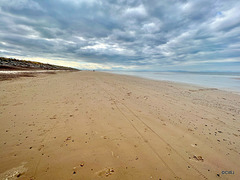 Findhorn Beach on a busy Good Friday afternoon...