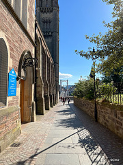 Old lane in Inverness city