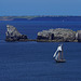 Une barque sur l'ocean