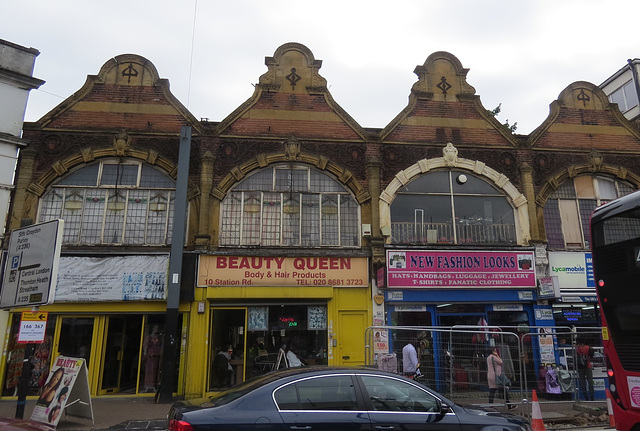 station road shops, croydon, london