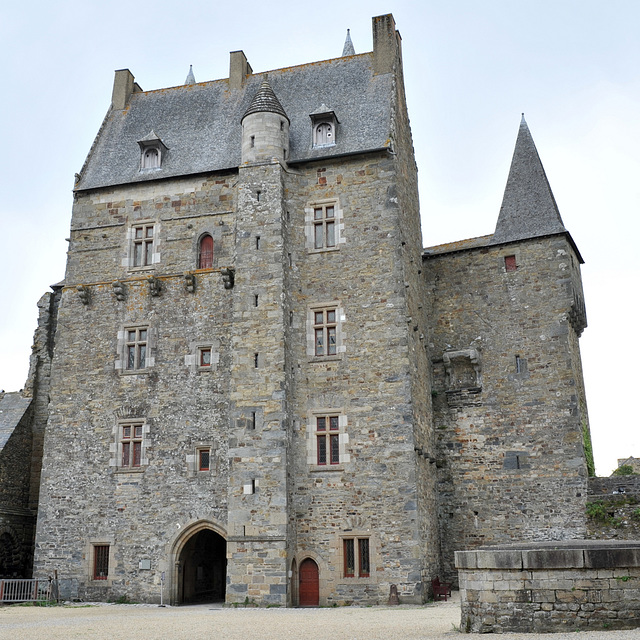 Logis du Châtelet d'entrée du Château de Vitré - Ille-et-Vilaine